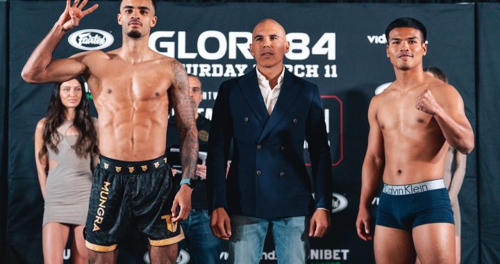 GLORY 84 weigh-in results - Beztati vs. Petch