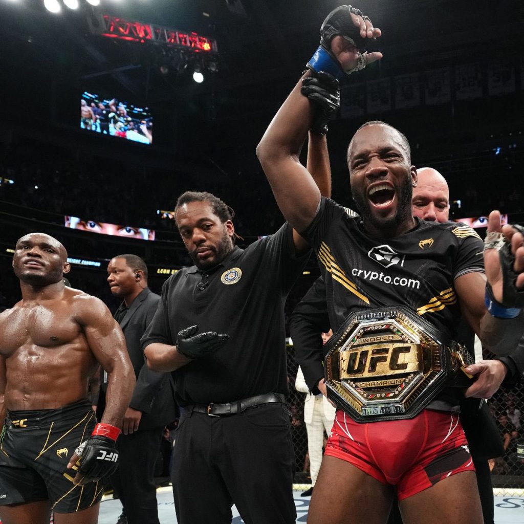 Leon Edwards makes first defense of his title defeats Kamaru Usman in front of home crowd at UFC 286