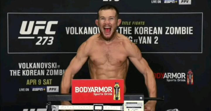 UFC Las Vegas weigh-in results - Yan vs. Merab Dvalishvili