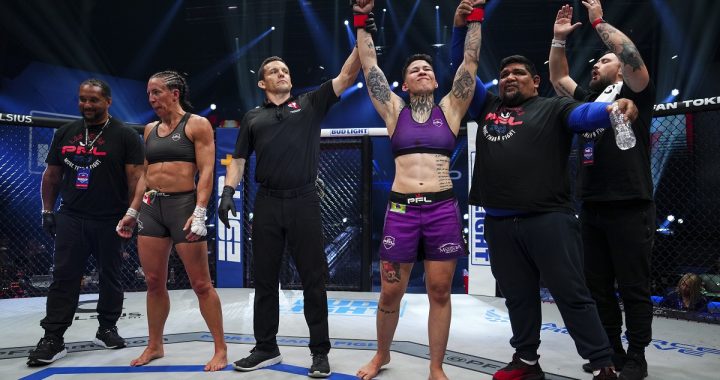 PFL 2 Results - Larissa Pacheco grinds out win over Julia Budd