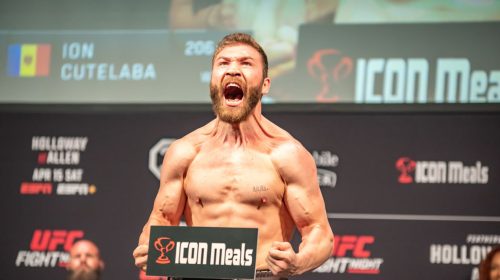 Ion Cutelaba storms right through Tanner Boser with first round knockout at UFC on ESPN 44