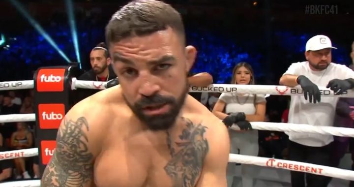 Mike Perry overwhelms Luke Rockhold, picks up second round TKO in BKFC 41 main event