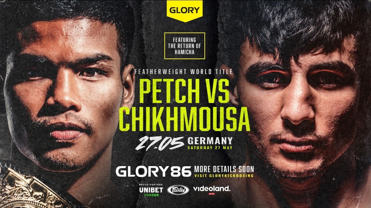 Petch vs. Chikh Mousa headlines GLORY 86 in Germany on May 27 - Vimarsana News
