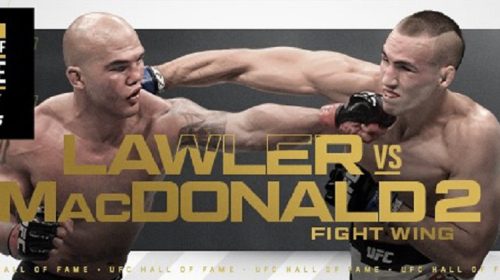 UFC 189 fight between Robbie Lawler and Rory MacDonald to be inducted into UFC Hall of Fame