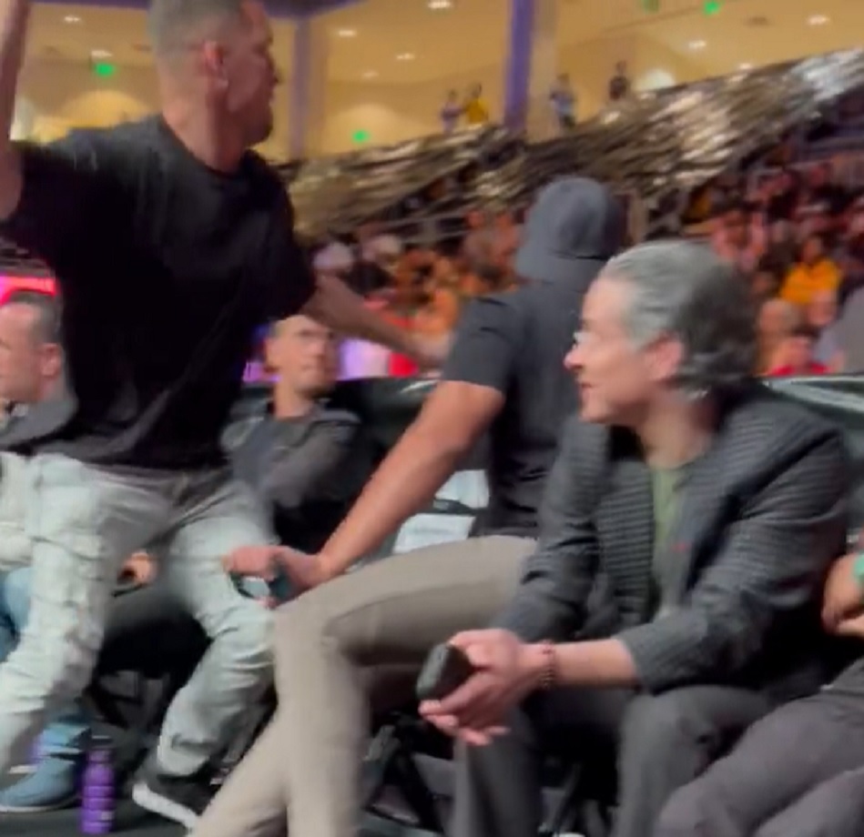 Nate Diaz involved in incident at Misfits Boxing 6