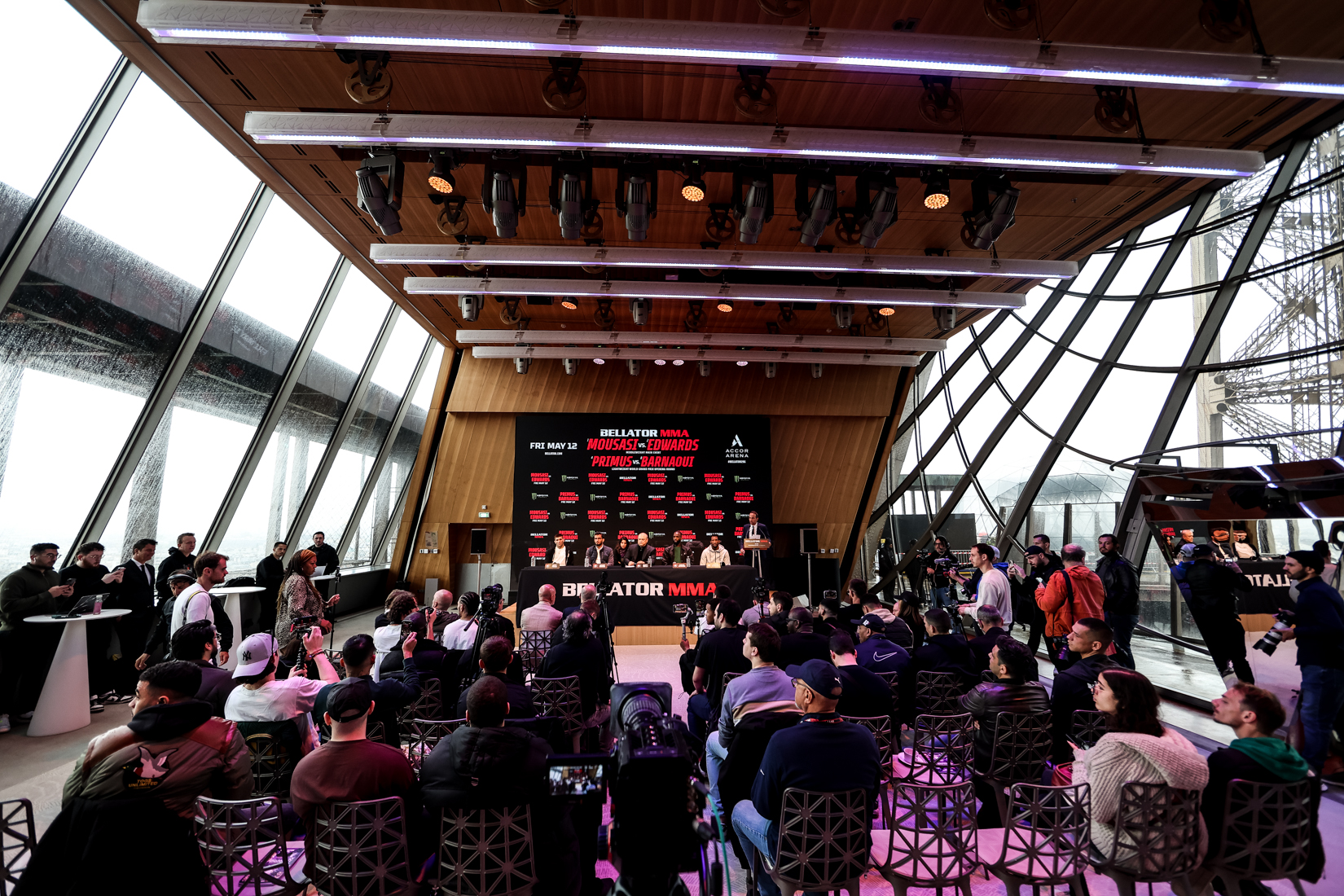 Bellator 296 presser held at Eiffel Tower – Scott Coker: "This press conference location must be the best in the world" - Vimarsana News