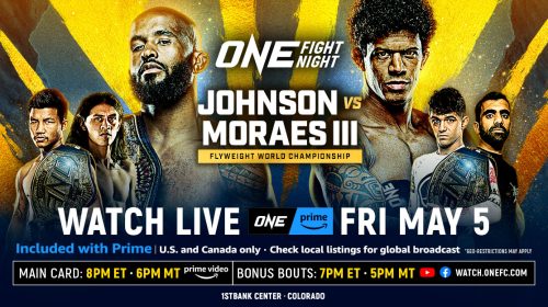 ONE Fight Night 10 Results - Johnson vs. Moraes 3