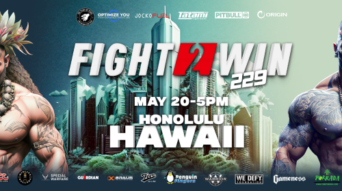 F2W 229, Fight2Win, Honolulu