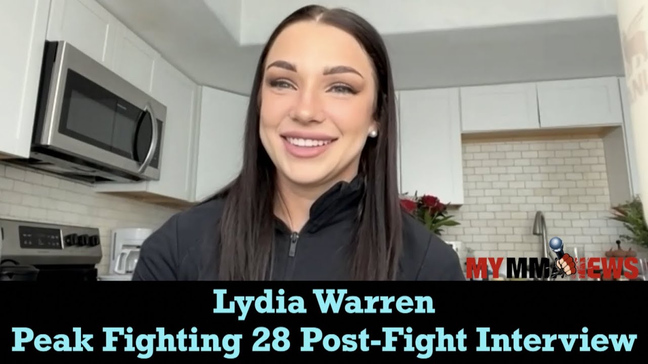 Lydia Warren discusses her Peak Fighting 28 victory - Vimarsana News