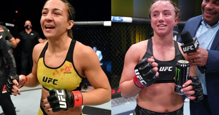 Amanda Ribas vs Maycee Barber, Amanda Ribas, Maycee Barber