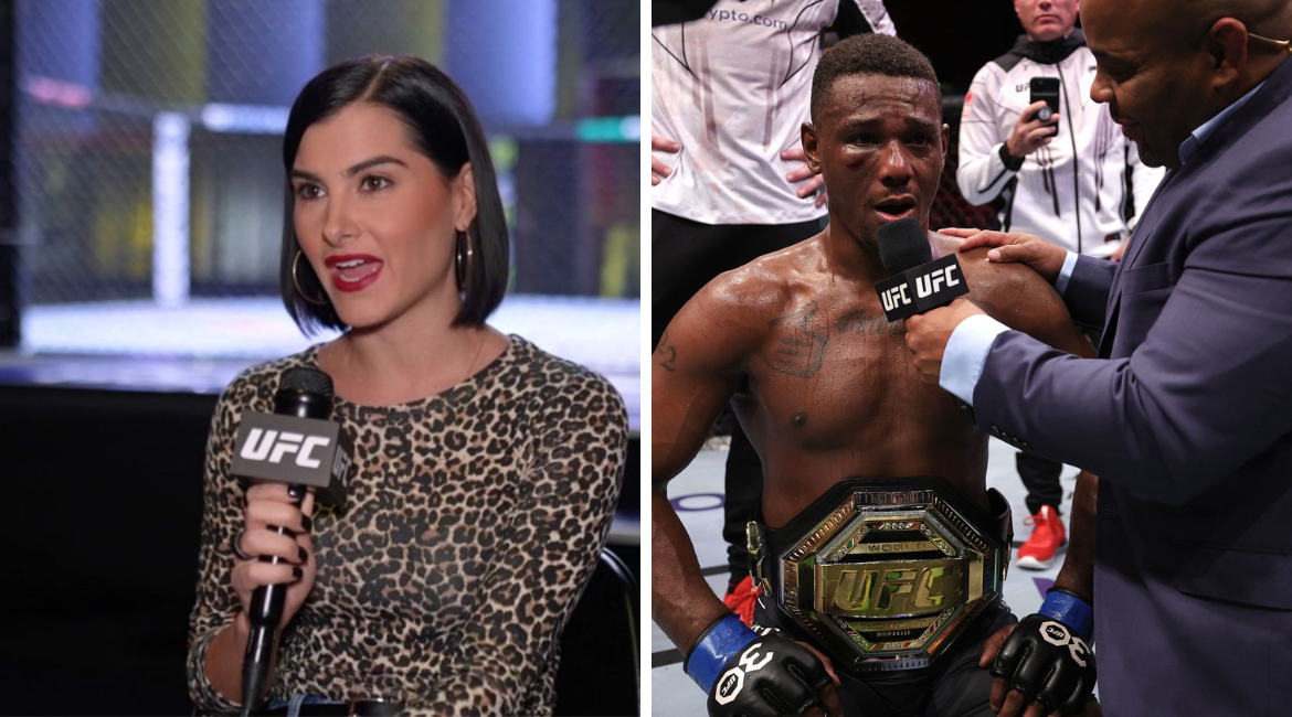 Megan Olivi apologizes, Jamahal Hill tells fans to "chill" after misunderstanding - Vimarsana News