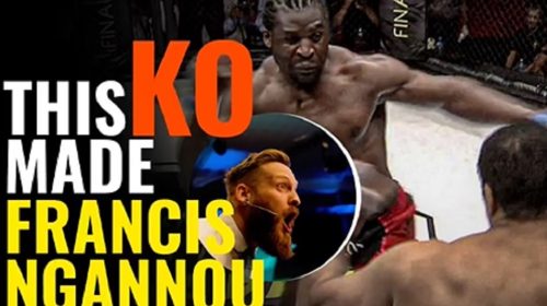 Francis Ngannou knockout, Francis Ngannou