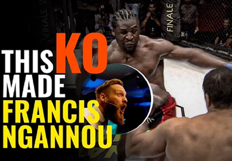 Francis Ngannou knockout, Francis Ngannou