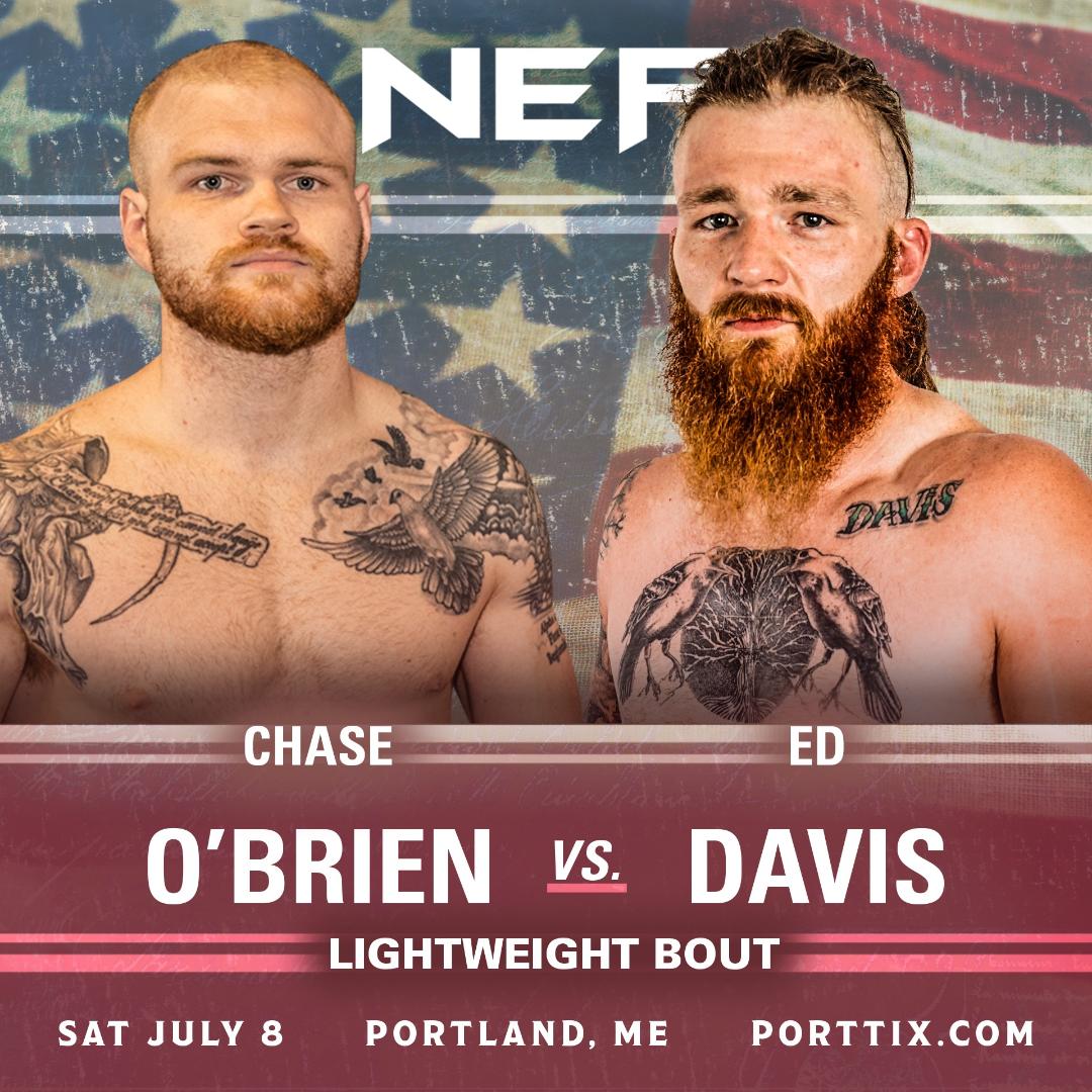 NEF 53, New England Fights, Chase O'Brien, Ed Davis