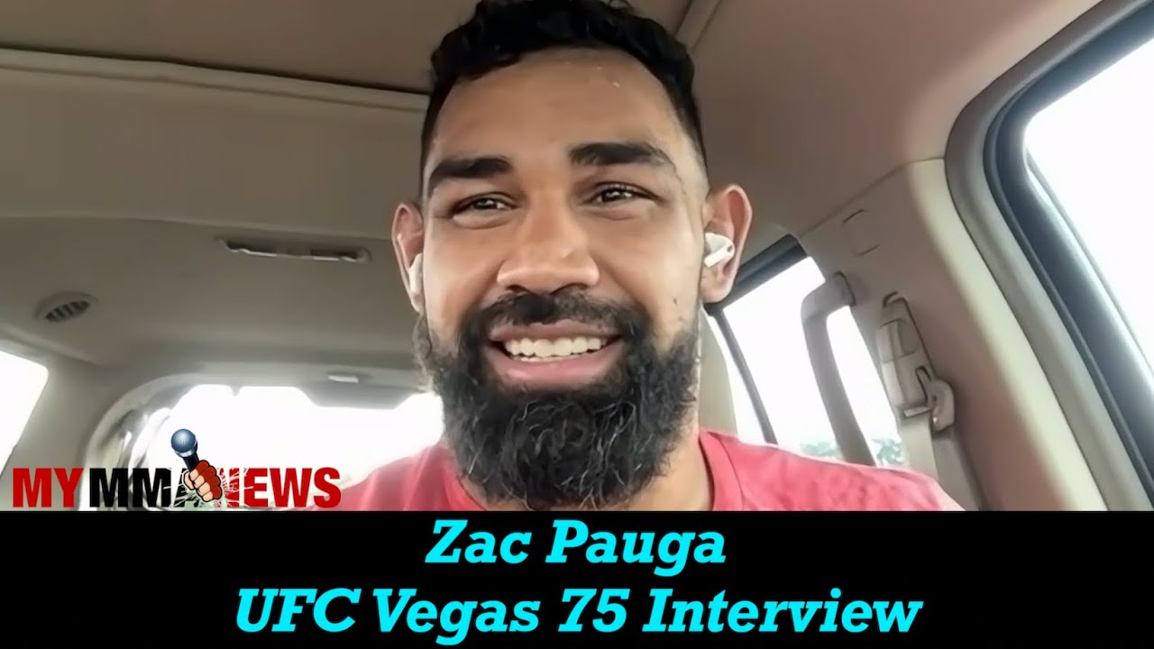 Zac Pauga discusses his upcoming fight at UFC Vegas 75 - Vimarsana News