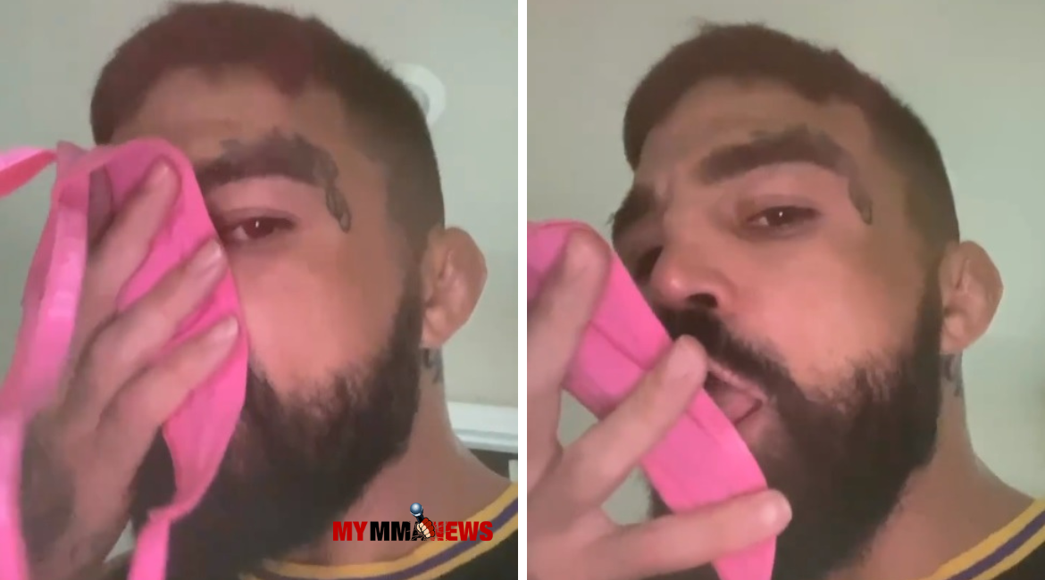 Mike Perry sniffs, stuffs panties in mouth, in bizarre video - Vimarsana News