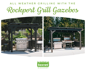 grilling gazebo, Rockport Grill Gazebo, Backyard Discovery