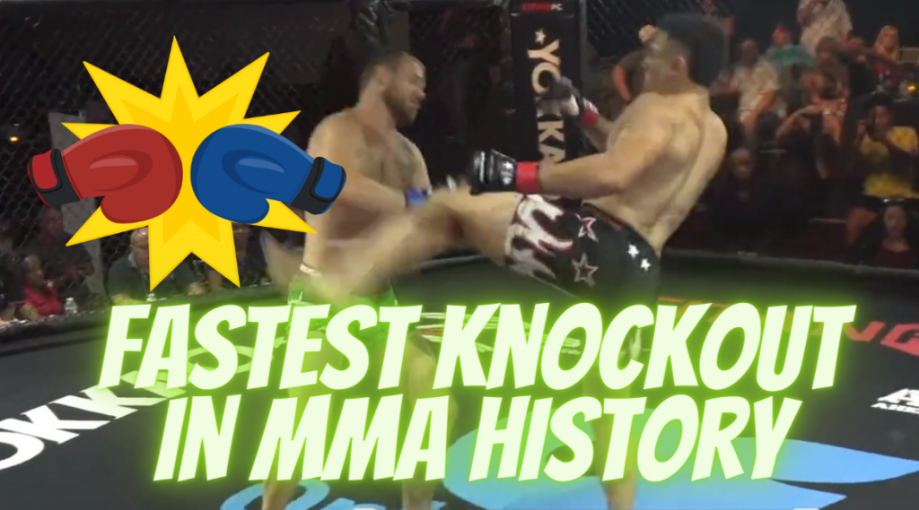 Fastest Knockout in MMA History, fastest knockout, titan fc 83