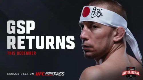 Georges St-Pierre returns, Georges St-Pierre