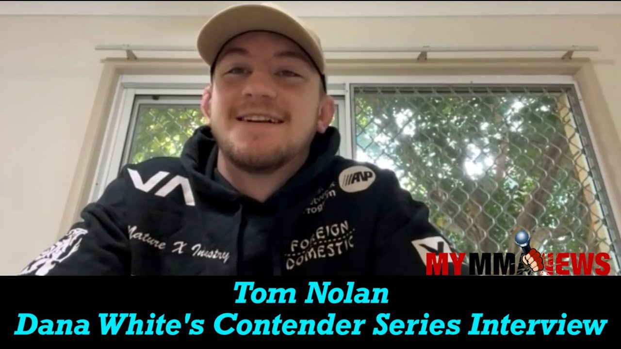 Tom Nolan talks earning a UFC contract; hopes to make UFC debut in December