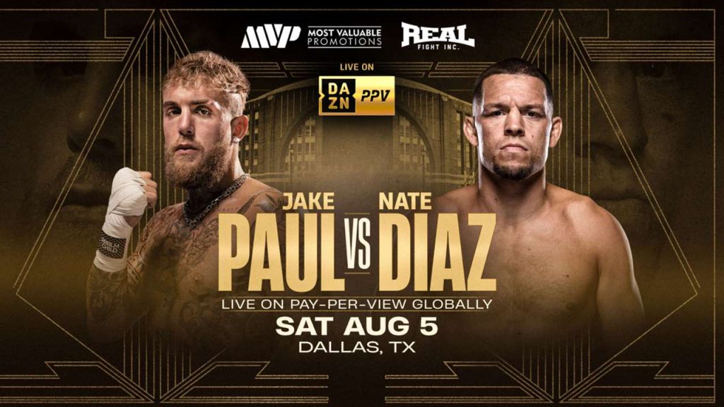 Jake Paul vs Nate Diaz, Jake Paul, Nate Diaz