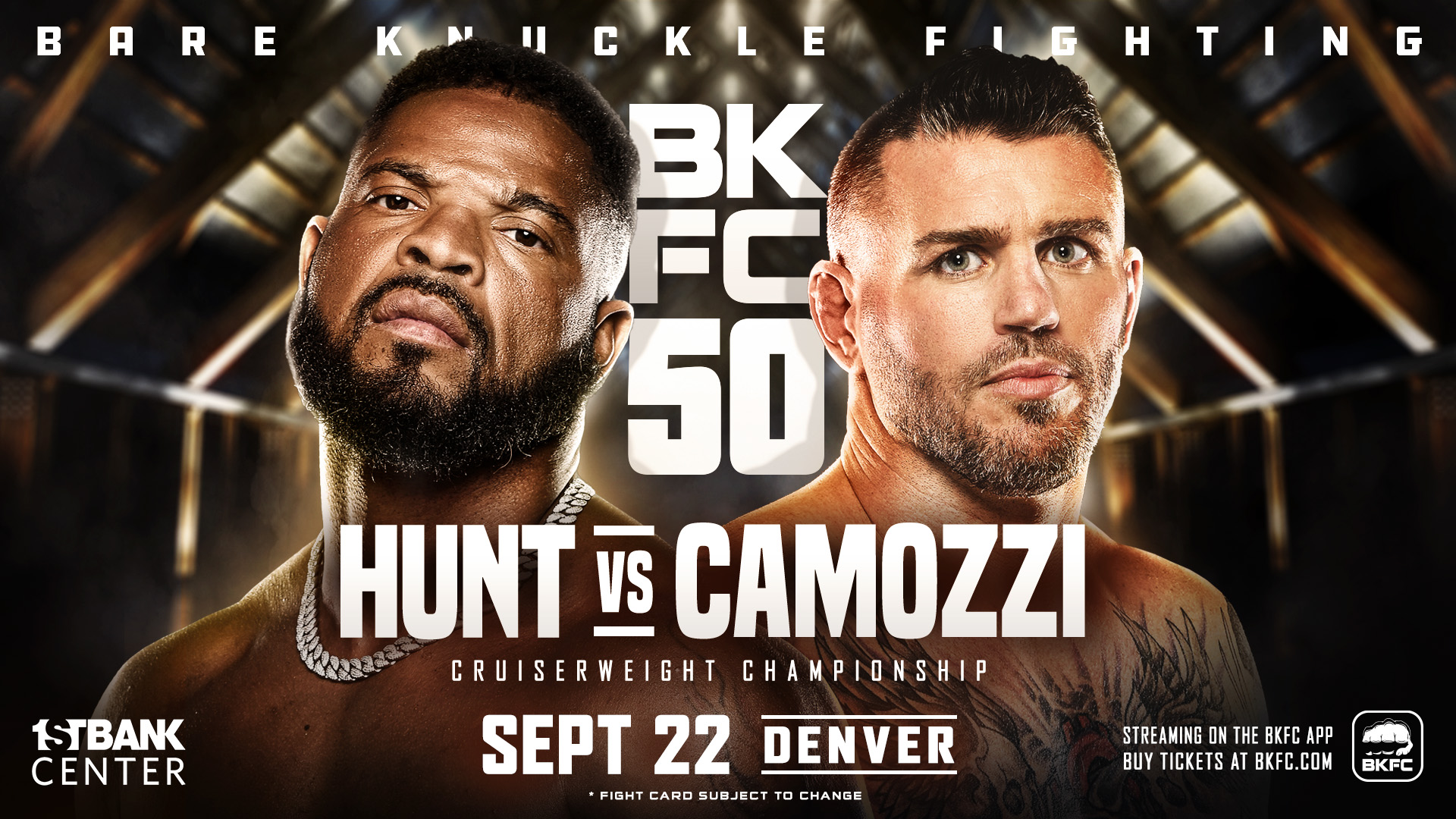 BKFC 50 LIVE Stream and Results