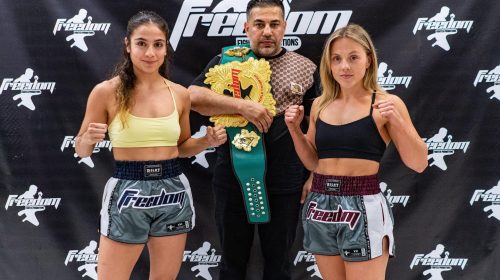 Penny Godfrey, Ashley Blanco, Freedom 16, Freedom Fighter Promotions