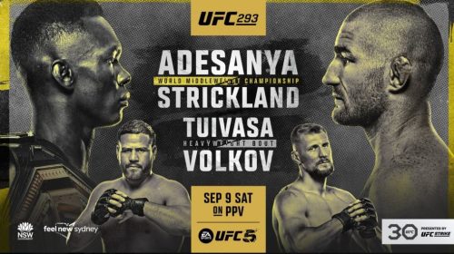 UFC 293 Results