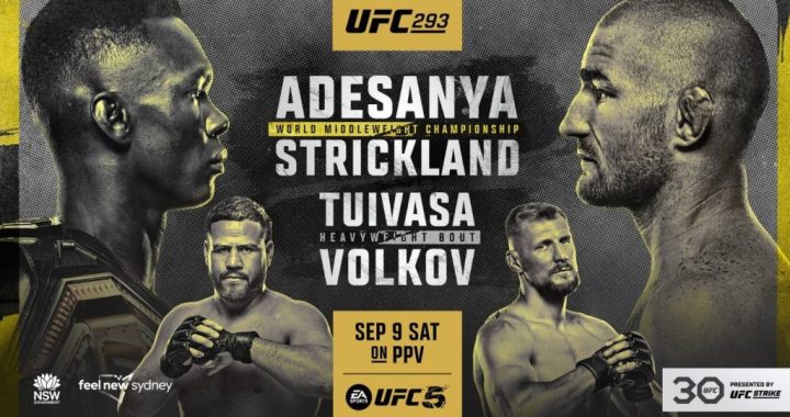 UFC 293 Results