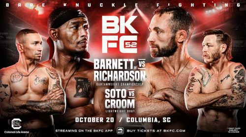 BKFC 52 Results, BKFC 52