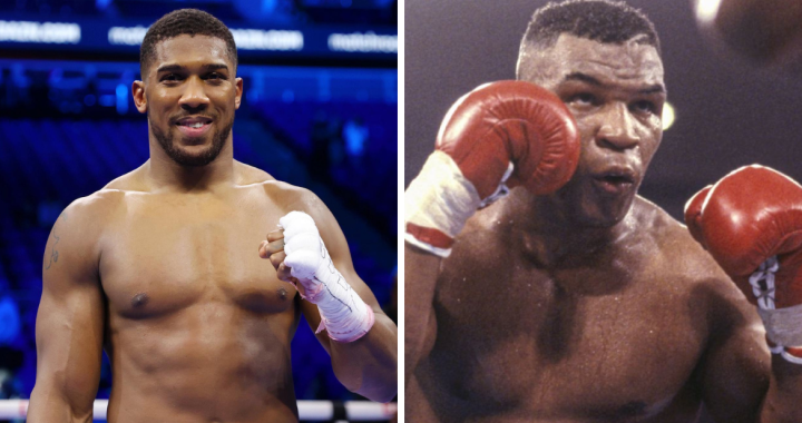 Anthony Joshua, Larry Holmes, Mike Tyson