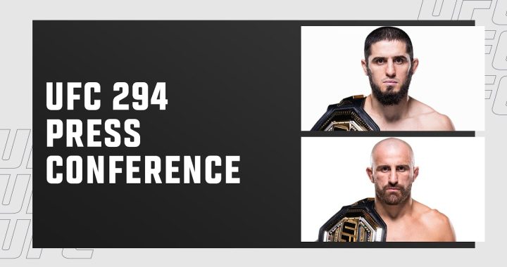 UFC 294 press conference