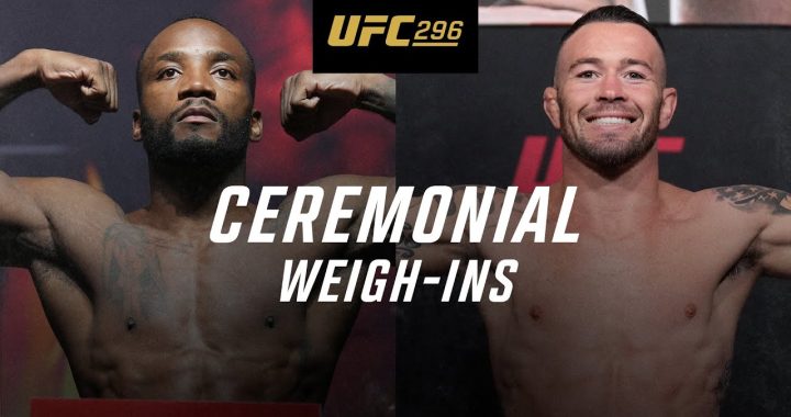 UFC 296, UFC 296 weigh-ins