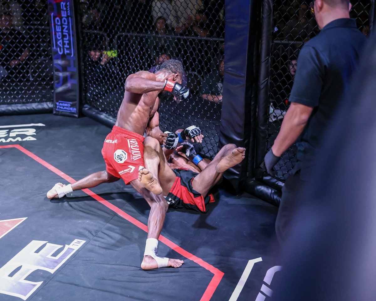 Mo Miller gets back on track with dominant win at Caged Thunder 25