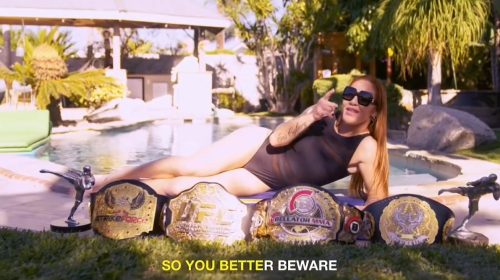 Cris Cyborg music video, cris cyborg