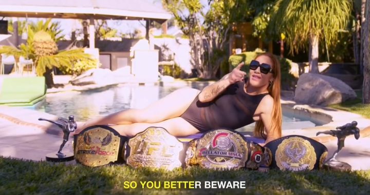 Cris Cyborg music video, cris cyborg