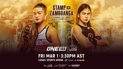 Stamp Fairtex, ONE 166, Denice Zamboanga