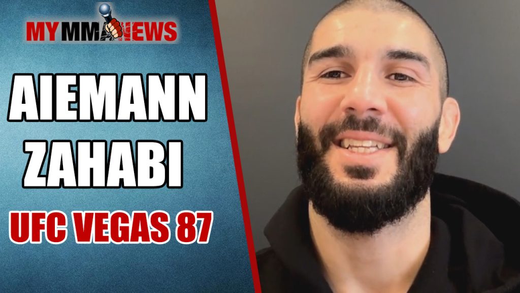 Aiemann Zahabi, UFC Vegas 87