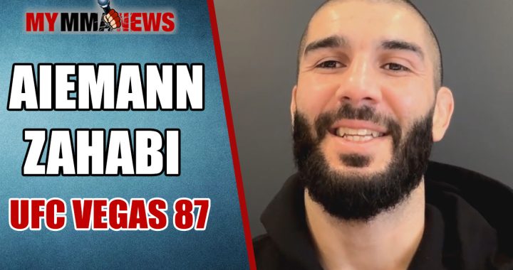 Aiemann Zahabi, UFC Vegas 87