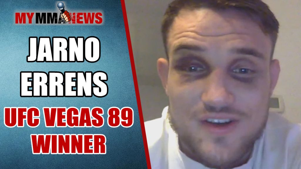 Jarno Errens, UFC Vegas 89