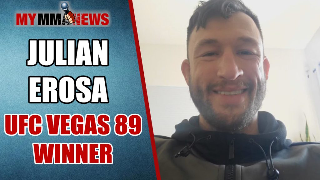 Julian Erosa, UFC Vegas 89