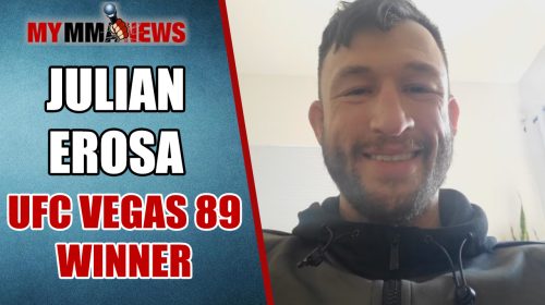 Julian Erosa, UFC Vegas 89