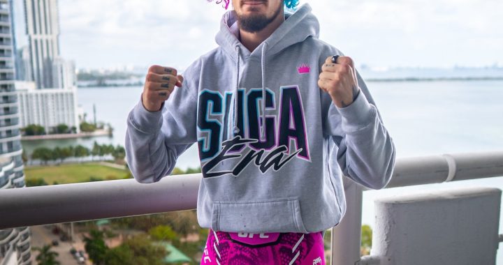 Sean O'Malley Pink Shorts (Credit X.com/UFC)