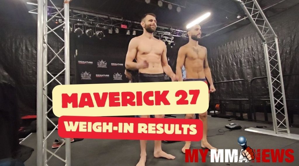 Maverick 27, Maverick MMA