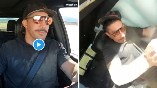 Brendan Schaub flips truck, Brendan Schaub, Sean Strickland