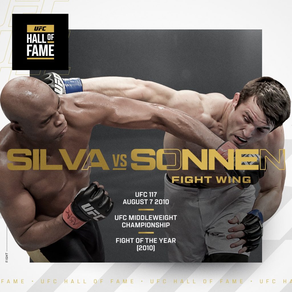 UFC Hall of Fame, Anderson Silva, Chael Sonnen