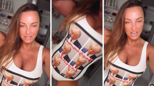 Amber Nichole Ortiz, Trump, swimsuit