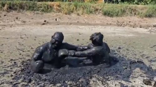 mud boxing