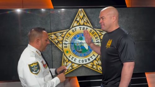 honorary sheriff, Tito Ortiz