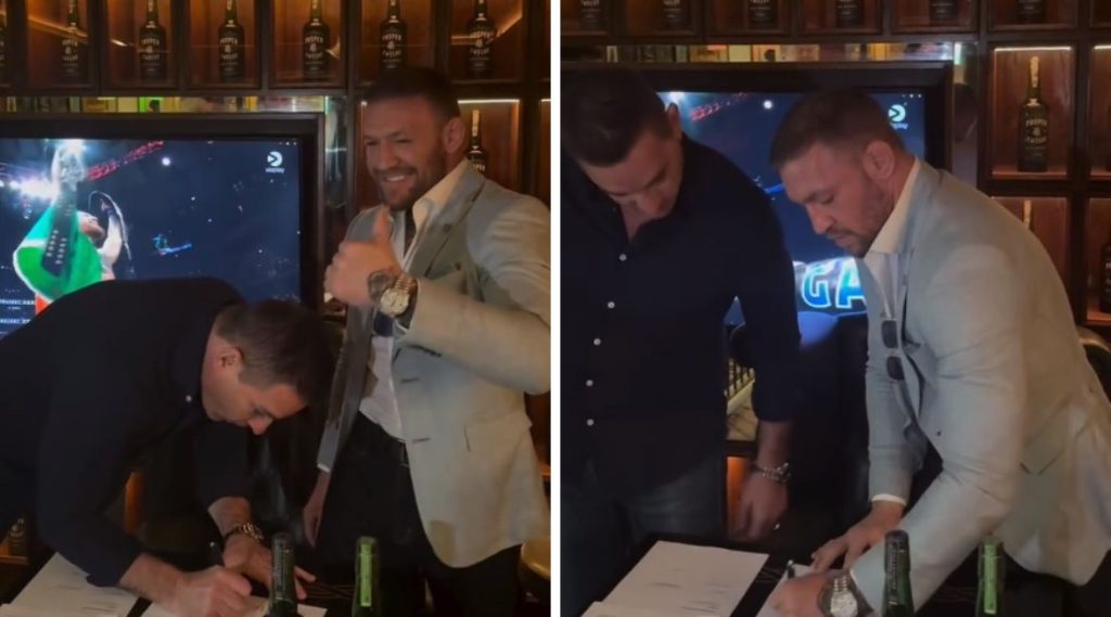 VIDEO: Conor McGregor now officially an owner of Bare Knuckle Fighting  Championship